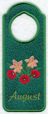 August Door Hanger (In-the-Hoop)