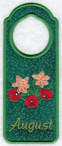 August Door Hanger (In-the-Hoop)