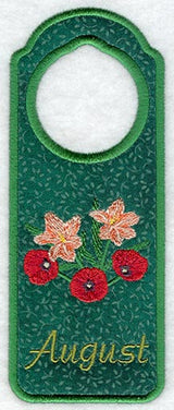 August Door Hanger (In-the-Hoop)