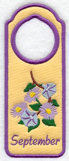September Door Hanger (In-the-Hoop)
