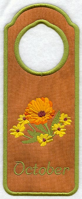 October Door Hanger (In-the-Hoop)