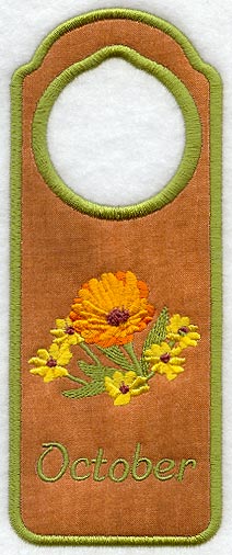 October Door Hanger (In-the-Hoop)