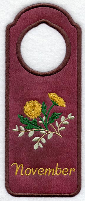 November Door Hanger (In-the-Hoop)
