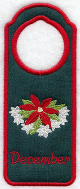 December Door Hanger (In-the-Hoop)