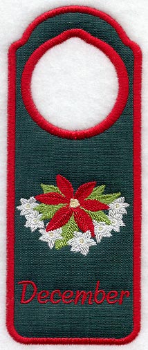 December Door Hanger (In-the-Hoop)