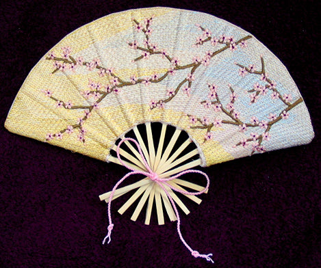 Cherry Blossom Fan (In-the-Hoop)