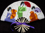Geisha Trio Fan (In-the-Hoop)