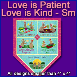 A Love is Patient Love is Kind Design Pack