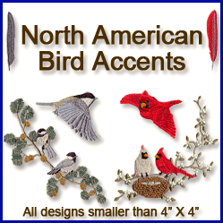 A North American Bird Accents Design Pack