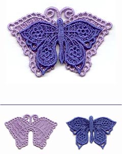 Butterfly II (Layered Lace)