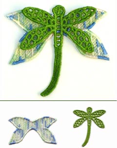 Dragonfly I (Layered Lace)