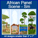A African Panel Scene Design Pack