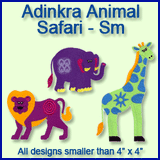 A Adinkra Animal Safari Design Pack