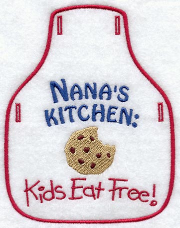 Nana's Kitchen Bottle Apron (In-the-Hoop)