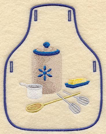 Kitchen Tools Bottle Apron (In-the-Hoop)