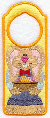 Easter Bunny Door Hanger (In-the-Hoop)