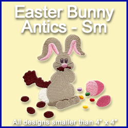 A Easter Bunny Antics Design Pack
