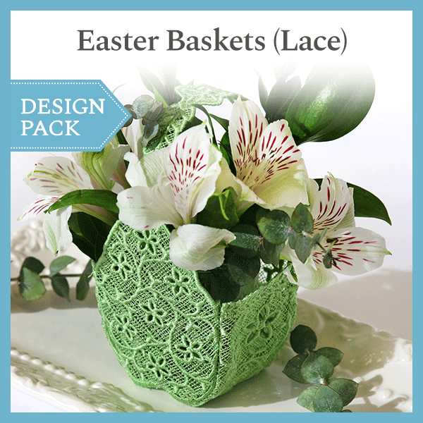 A Easter Baskets (Lace) Design Pack
