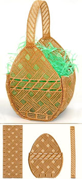 Wicker Weave Basket (3 Pieces) (Lace)