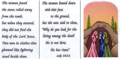 Empty Tomb Banner - Lg (3 Pieces)