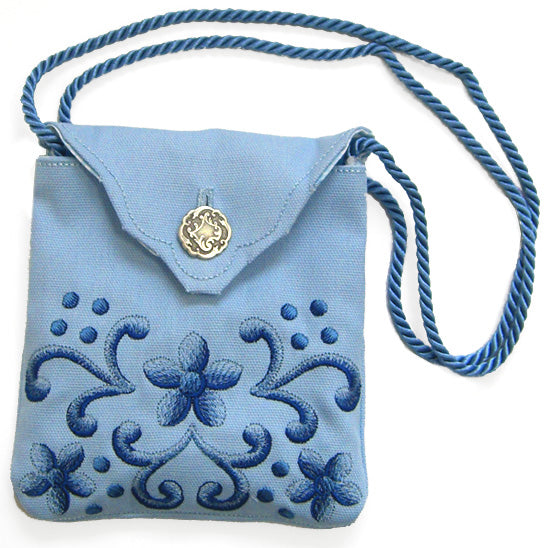 Delft Blue Purse (In-the-Hoop)