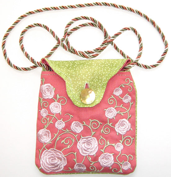 Rose Trellis and Vines Purse (In-the-Hoop)