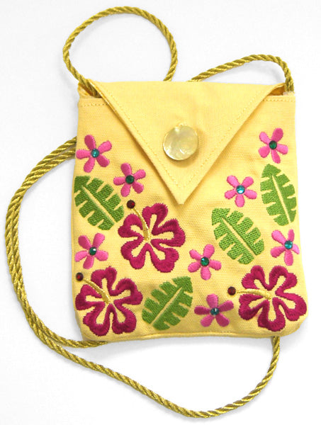 Hibiscus Purse (Crystals) (In-the-Hoop)