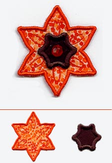 Layered Two-Piece Tiger Lily (Applique)