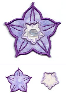 Layered Two-Piece Daffodil (Applique)