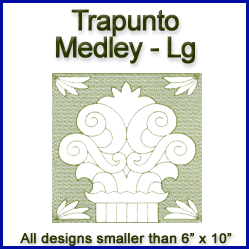A Medley of Motifs Design Pack (Trapunto)