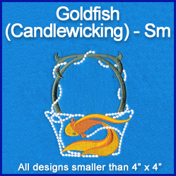 A Goldfish (Candlewicking) Design Pack