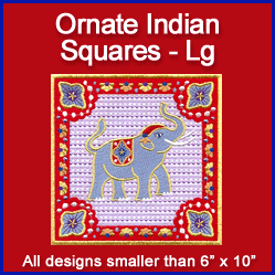 A Ornate Indian Squares Design Pack