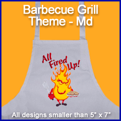 A Barbecue Grill Theme Design Pack