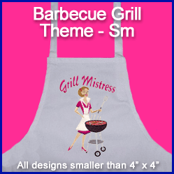 A Barbecue Grill Theme Design Pack