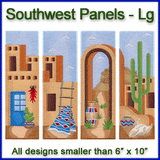 A Southwest Scene Panels Design Pack