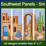A Southwest Scene Panels Design Pack