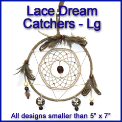A Dream Catchers (Lace) Design Pack