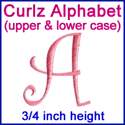 A Curlz Alphabet Design Pack