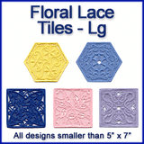 A Floral Tiles (Lace) Design Pack