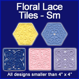 A Floral Tiles (Lace) Design Pack