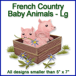 A French Country Baby Animals Design Pack