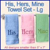 A His, Hers, Mine Design Pack