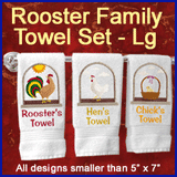A Rooster Family Design Pack