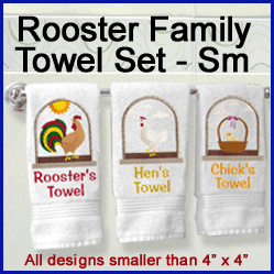 A Rooster Family Design Pack