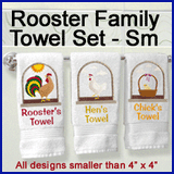 A Rooster Family Design Pack