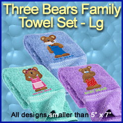 A Three Bears Family Design Pack