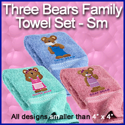 A Three Bears Family Design Pack