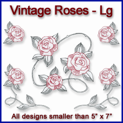 A Vintage Roses Design Pack