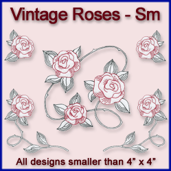 A Vintage Roses Design Pack