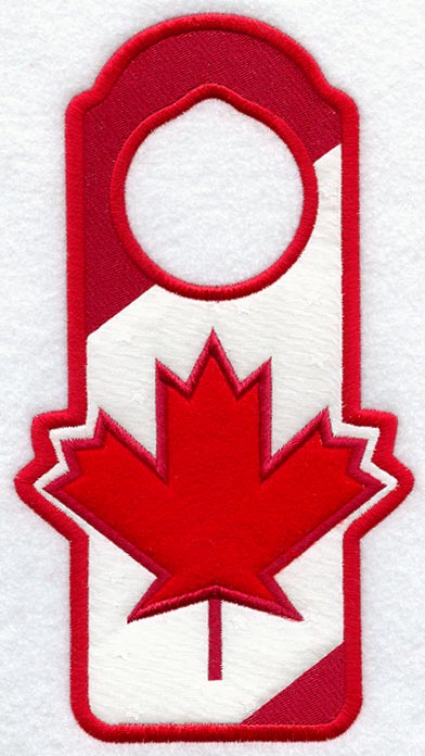 Canada Door Hanger (In-the-Hoop)